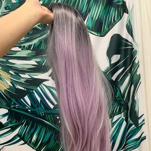 Light purple wig